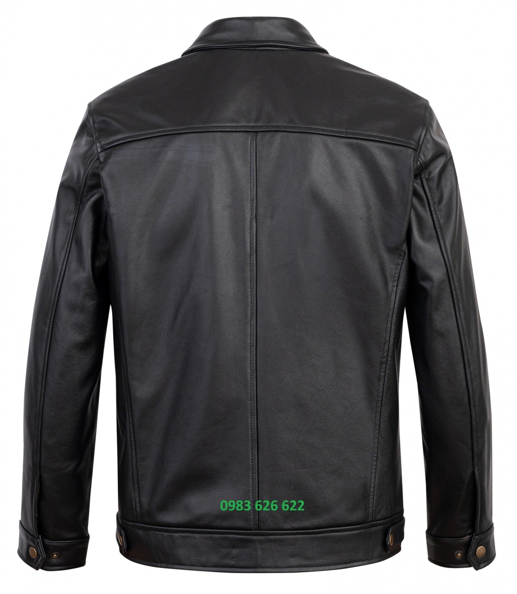 áo da nam xịn da bò