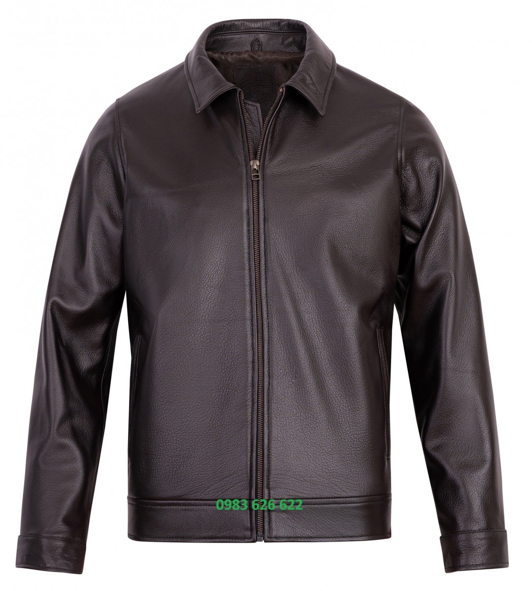 áo khoác da thật