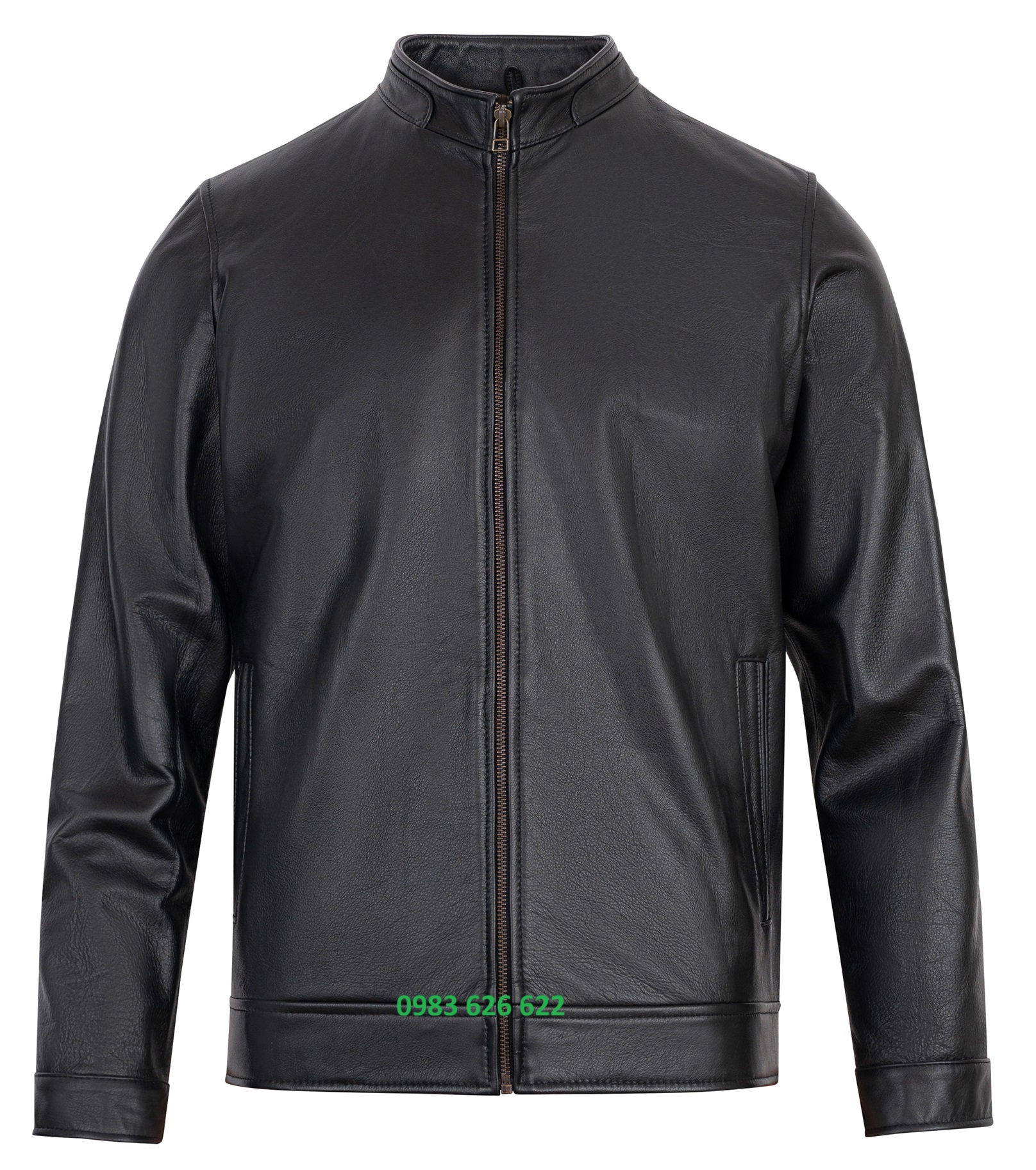 ÁO DA NAM ĐẸP DA BÒ THẬT CÓ ĐỘ BỀN CAO KHÔNG NỔ DA TRÓC DA (117)