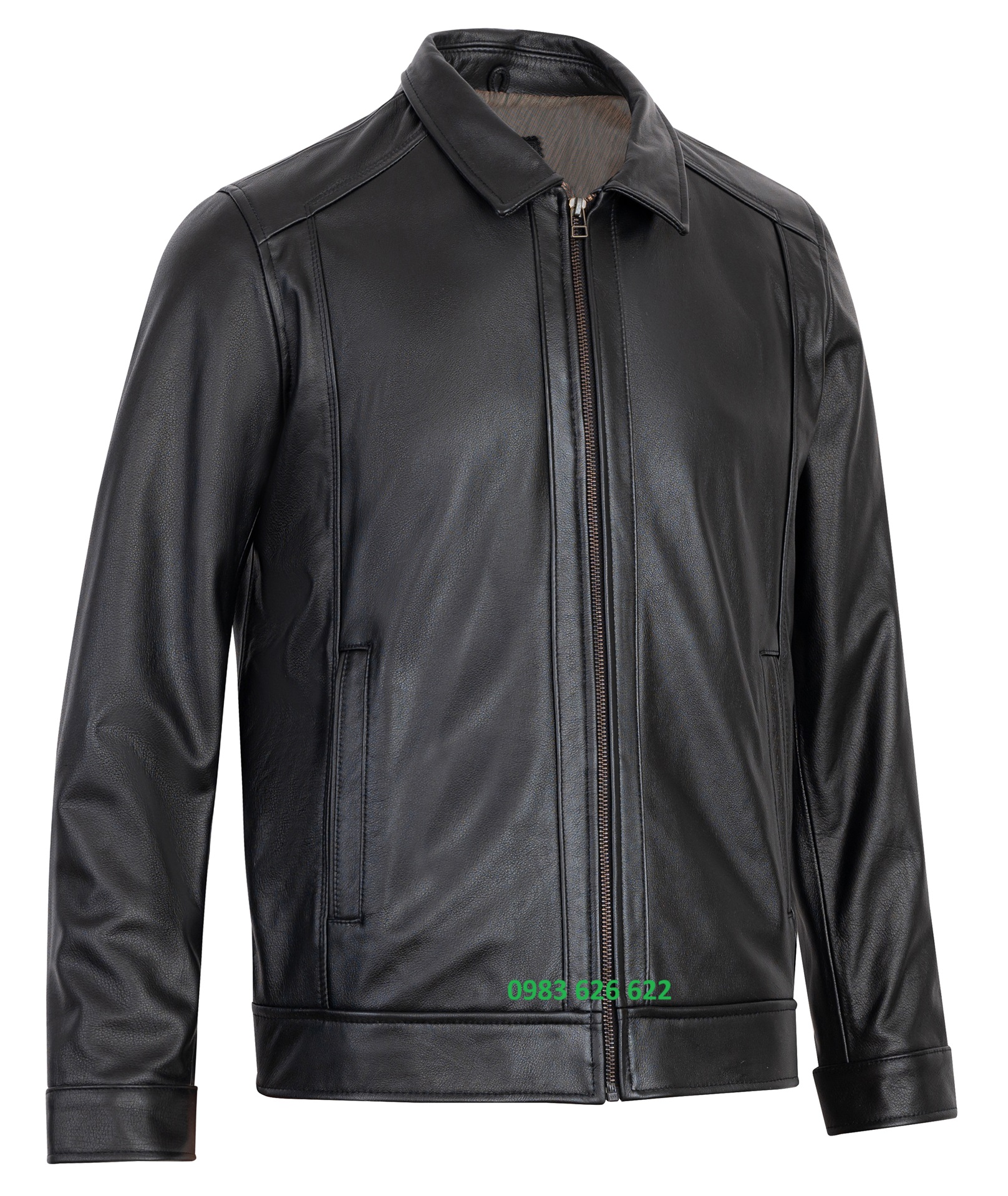 ÁO DA NAM XỊN - CHẤT LIỆU DA BÒ THẬT CAO CẤP (107)